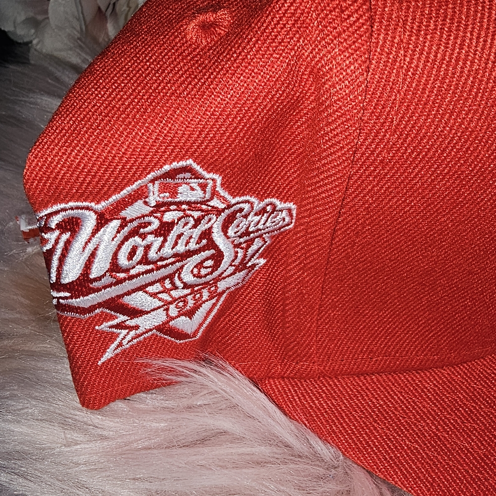 Red New Era 59FIFTY Cap - Picture 3 of 6